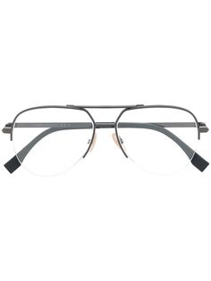 Fendi Eyewear оптические очки-авиаторы