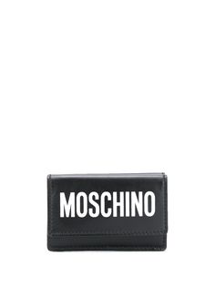 Moschino кошелек с логотипом