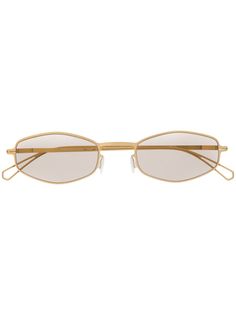 Mykita солнцезащитные очки в овальной оправе