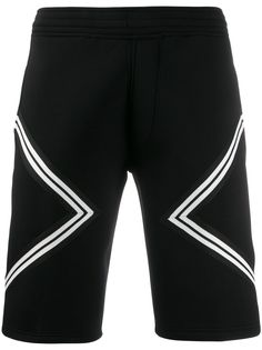 Neil Barrett шорты с геометричным принтом