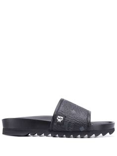 MCM шлепанцы с логотипом