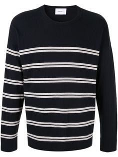 Ports V свитер в полоску