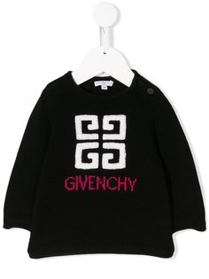 Givenchy Kids джемпер с вышивкой