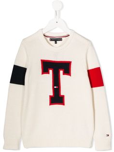 Tommy Hilfiger Junior вязаный джемпер