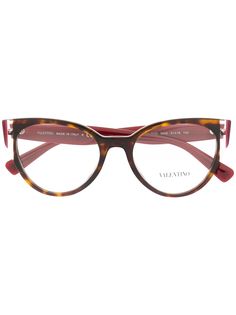 Valentino Eyewear очки в оправе кошачий глаз