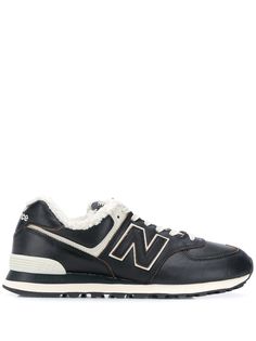 New Balance кроссовки 574 на подкладке из шерпы