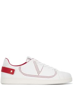Valentino кроссовки с логотипом VLogo
