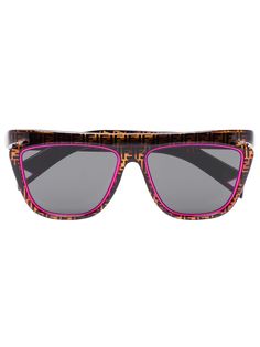 Fendi Eyewear солнцезащитные очки с монограммой