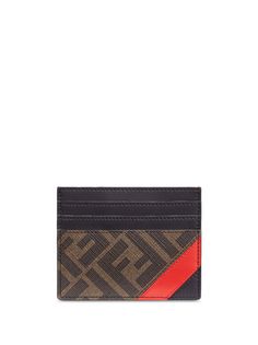 Fendi картхолдер с монограммой