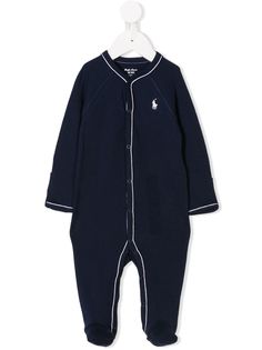 Ralph Lauren Kids пижама с вышивкой логотипа