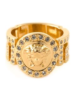 Versace кольцо с Медузой