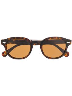 Moscot солнцезащитные очки в круглой оправе