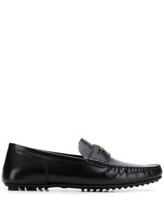 Versace printed loafers