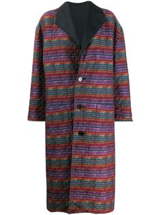 Missoni Pre-Owned двустороннее пальто оверсайз 1980-х годов