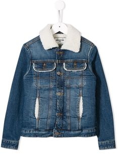 Zadig & Voltaire Kids джинсовая куртка Mick