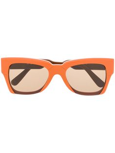 Marni Eyewear очки в квадратной оправе в стиле колор-блок
