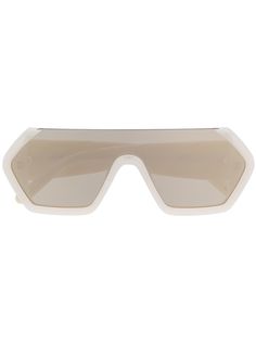Courrèges Eyewear солнцезащитные очки оверсайз геометричной формы