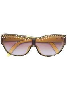 Christian Dior солнцезащитные очки кошачий глаз