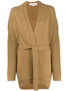 Golden Goose фактурный кардиган с поясом