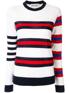 Être Cécile полосатый джемпер тонкой вязки