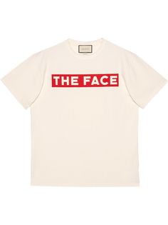 Gucci футболка оверсайз с принтом The Face