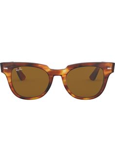 Ray-Ban солнцезащитные очки Meteor Stripped Havana