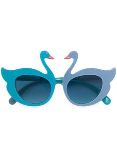 Stella McCartney Kids солнцезащитные очки Swan