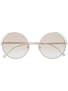 Fendi Eyewear солнцезащитные очки в круглой оправе