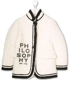 Philosophy Di Lorenzo Serafini Kids пальто с логотипом