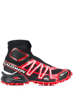 Salomon S/Lab высокие кроссовки с принтом
