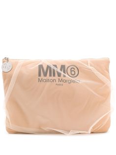 MM6 Maison Margiela клатч с отделкой из тюля