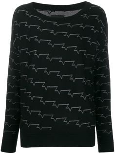 Zadig&Voltaire джемпер с узором