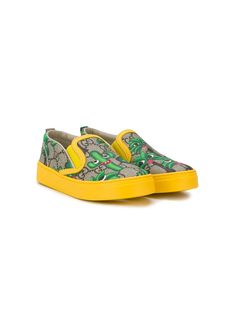 Gucci Kids слипоны Smiling Plants