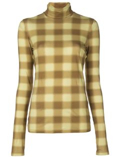 Proenza Schouler White Label водолазка в клетку гингем