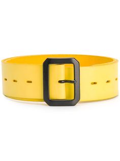 Yohji Yamamoto Pre-Owned ремень с квадратной пряжкой 2000-х годов