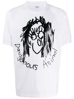 Vivienne Westwood Anglomania футболка с графичным принтом