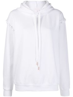 See by Chloé худи оверсайз с фестонами