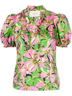 La Doublej блузка с цветочным принтом