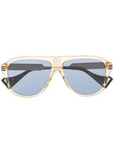 Gucci Eyewear солнцезащитные очки-авиаторы