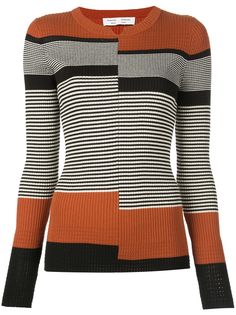 Proenza Schouler White Label пуловер тонкой вязки в рубчик