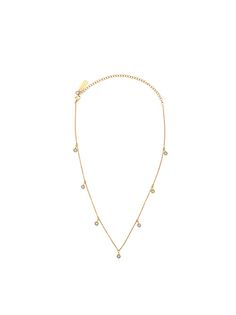 Nialaya Jewelry цепочка на шею Skyfall с подвесками из опала