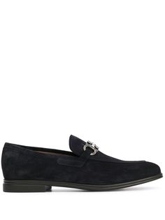 Salvatore Ferragamo лоферы с декором Gancini
