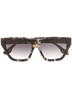 Victoria Beckham солнцезащитные очки в оправе черепаховой расцветки