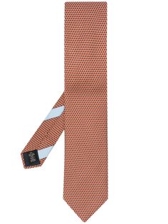 Ermenegildo Zegna галстук с геометричным принтом