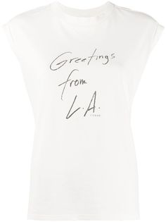 FRAME топ Greetings From LA