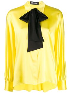 Styland блузка с бантом