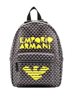 Emporio Armani Kids рюкзак с монограммой