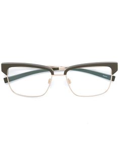 Jil Sander солнцезащитные очки в квадратной оправе