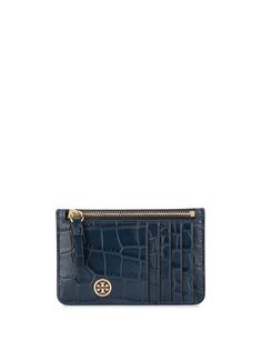 Tory Burch картхолдер с тиснением под крокодила