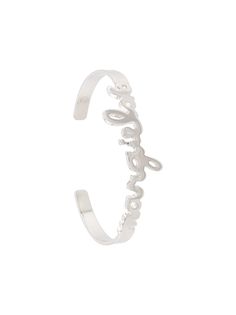 MM6 Maison Margiela браслет-кафф с логотипом